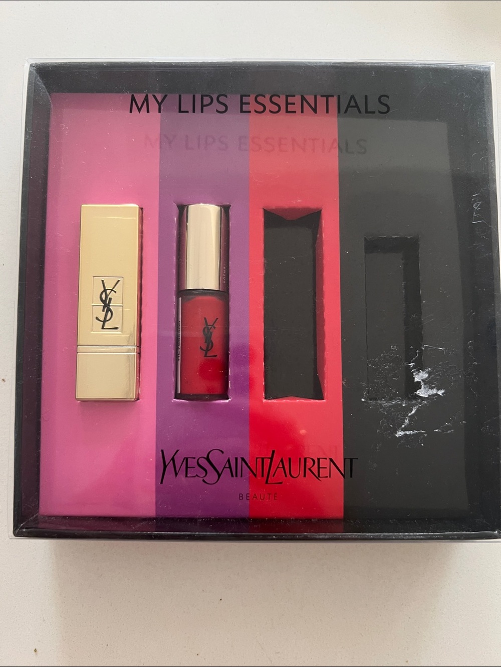 Yves Saint Laurent My Lips Essentials Lipstick & Gloss Duo - Red